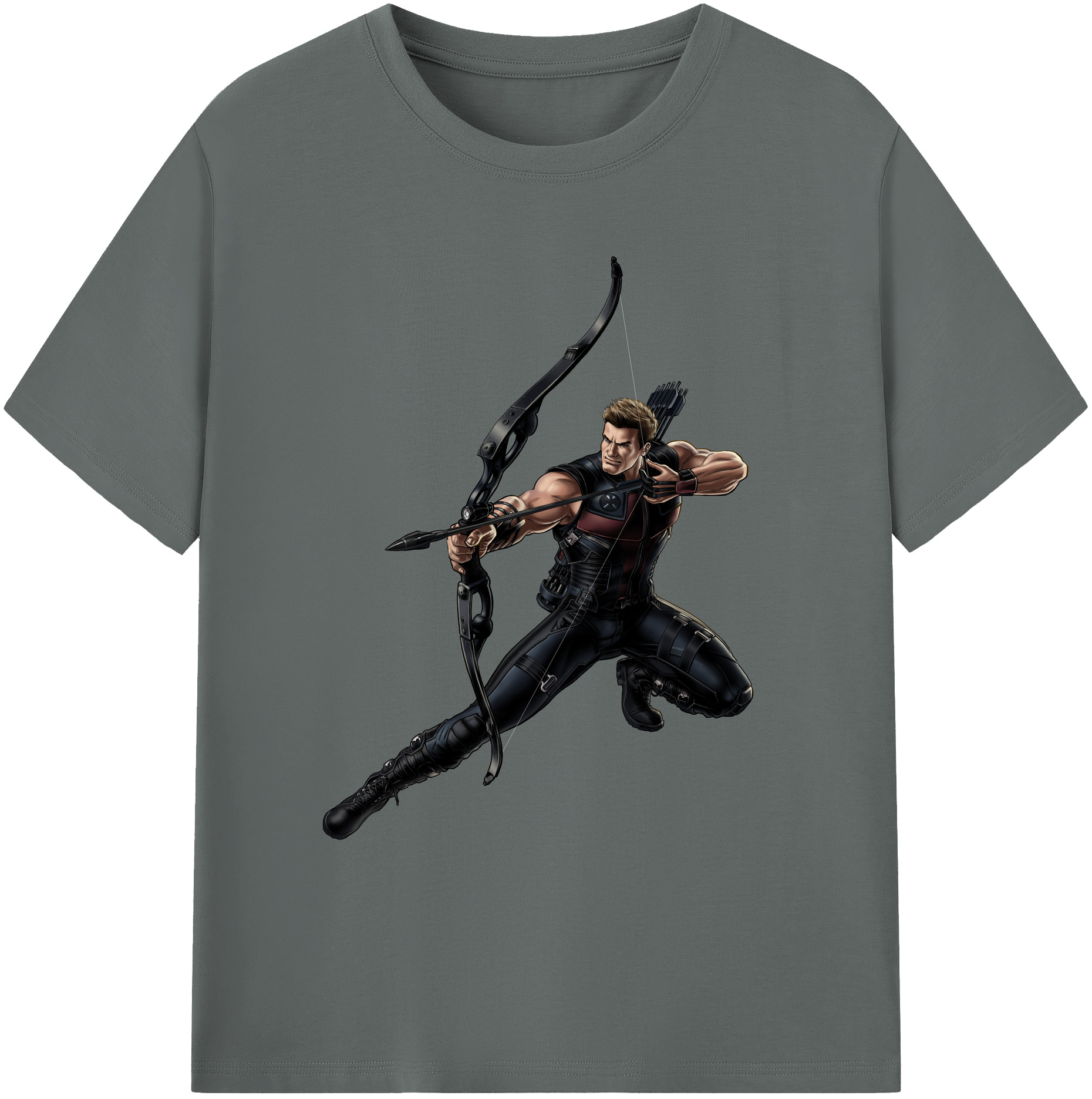 （画像用） アベンジャーズ The Avengers 綿100％ メンズ半袖Tシャツ｜肌触りやわらか＆通気性